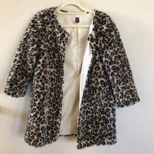 Windsor Faux Fur Leopard Jacket